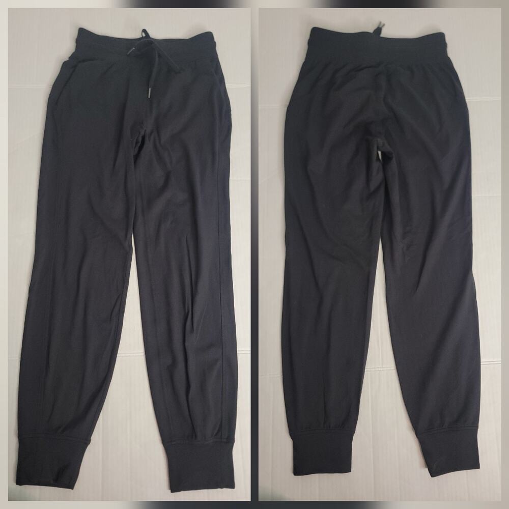 Lululemon Jogger Pants Womens SZ 4 High Rise Ready To Rulu Black Rulu W5DP2S
